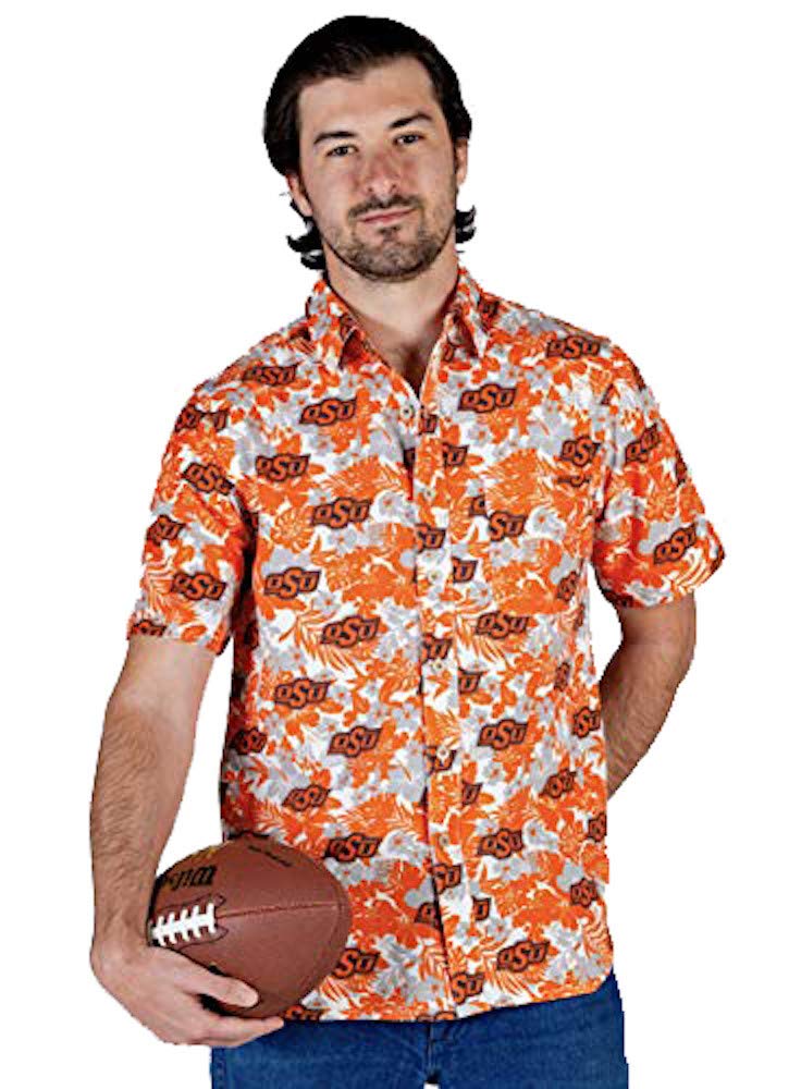 Stylish NCAA Hawaiian Shirt Floral Print - Perfect for Beach Vacations, Summer Parties & Tropical Getaways