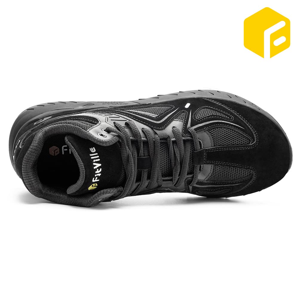 **FitVille Extra Wide High-Top Basketball Shoes for Men – Flat Feet Support & Ankle Stability – Perfect for Indoor/Outdoor Courts & Casual Wear**
