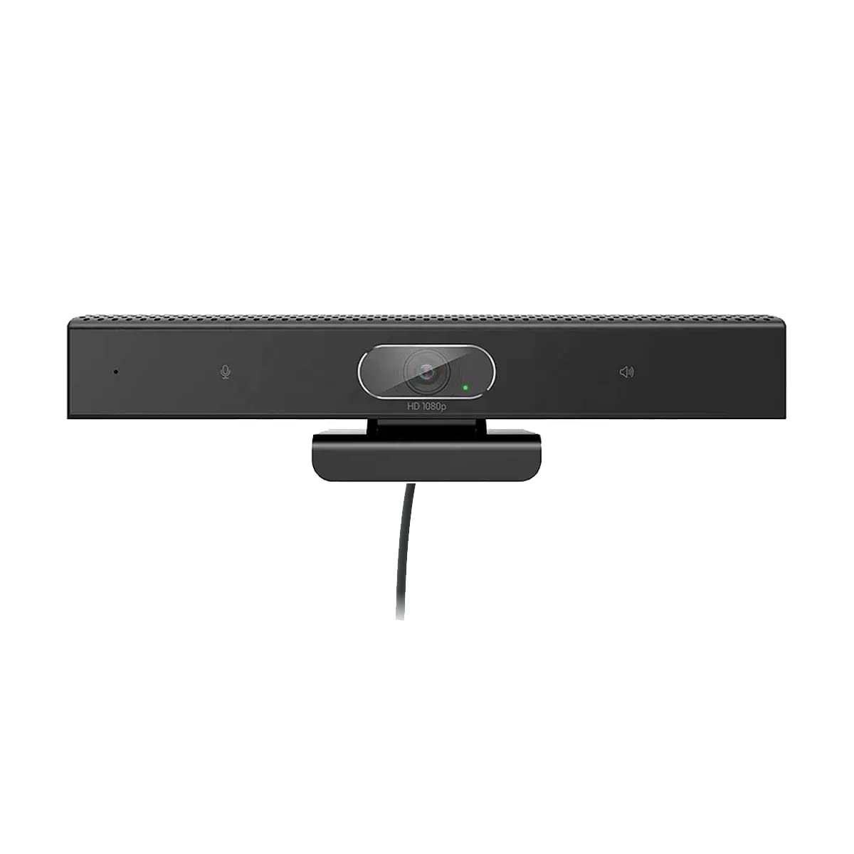 Professional HD 1080p Webcam with Dual Noise Cancelling Mics & Built-in Subwoofer - 120° Wide Angle USB Web Camera for Live Streaming (USB-A/USB-C) - Compatible with Zoom, Teams, Webex - Perfect for Remote Work, Online Classes & Video Conferencing on PC, Mac & Laptop