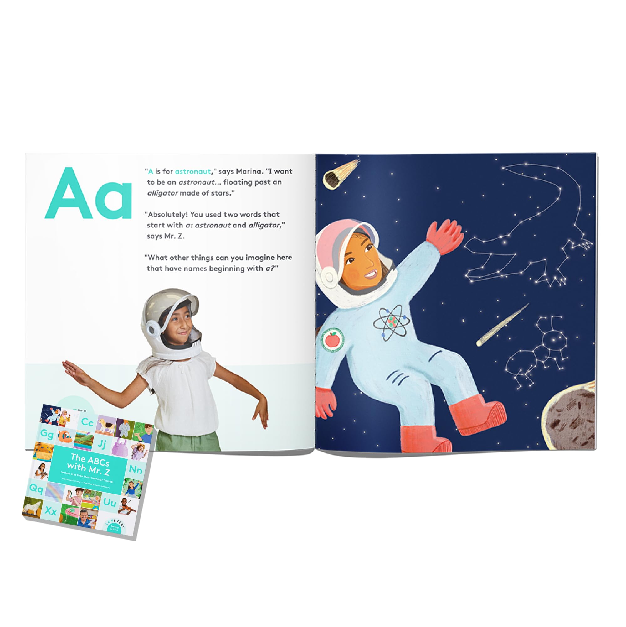 Lovevery Reading Skill Set for Pre-K & Kindergarten - Fun Phonics Games, Books & Activities to Learn to Read (Part 1) - Perfect for Homeschooling & Early Childhood Education