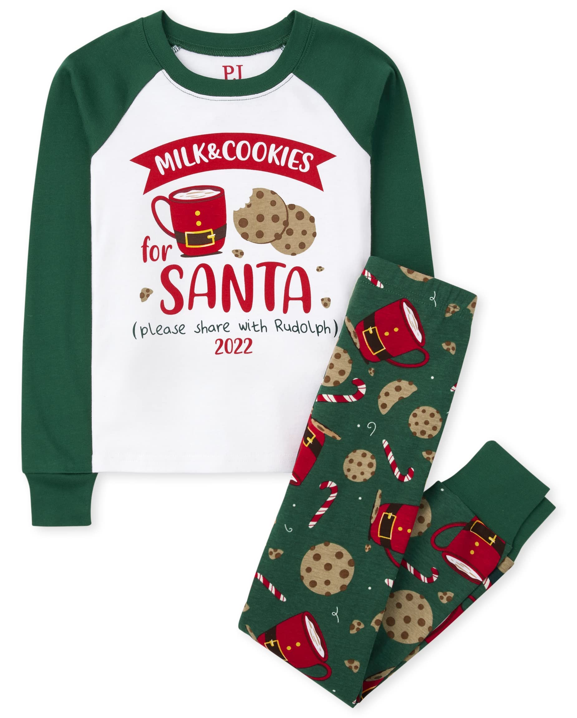 Kids' Christmas Pajama Sets - Family Matching Cotton Pajamas for Holiday Photos