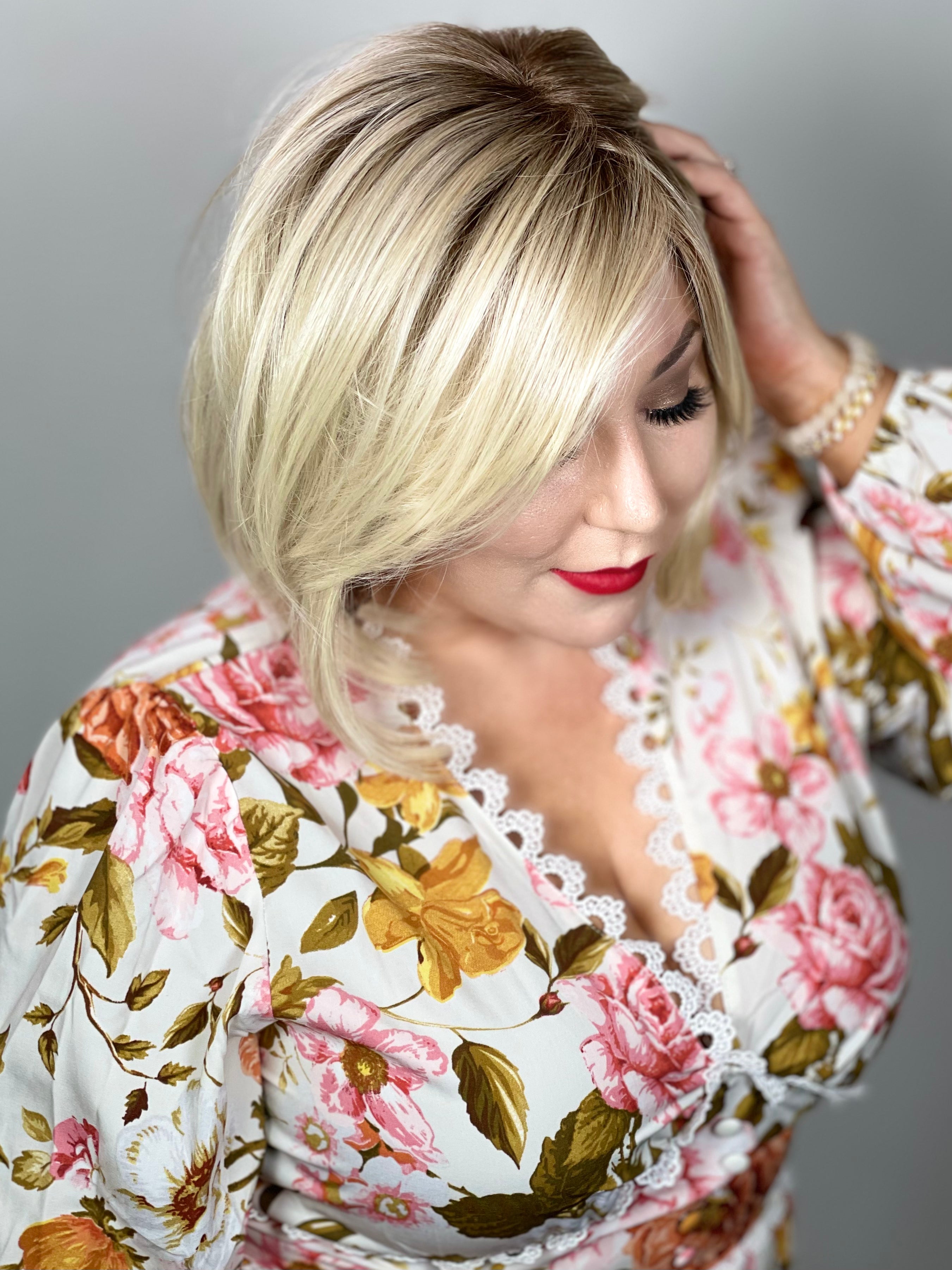 Platinum Blonde Hair Extensions - Premium Quality Clip-in Human Hair Extensions for Women | Perfect for Parties, Weddings & Everyday Styling
