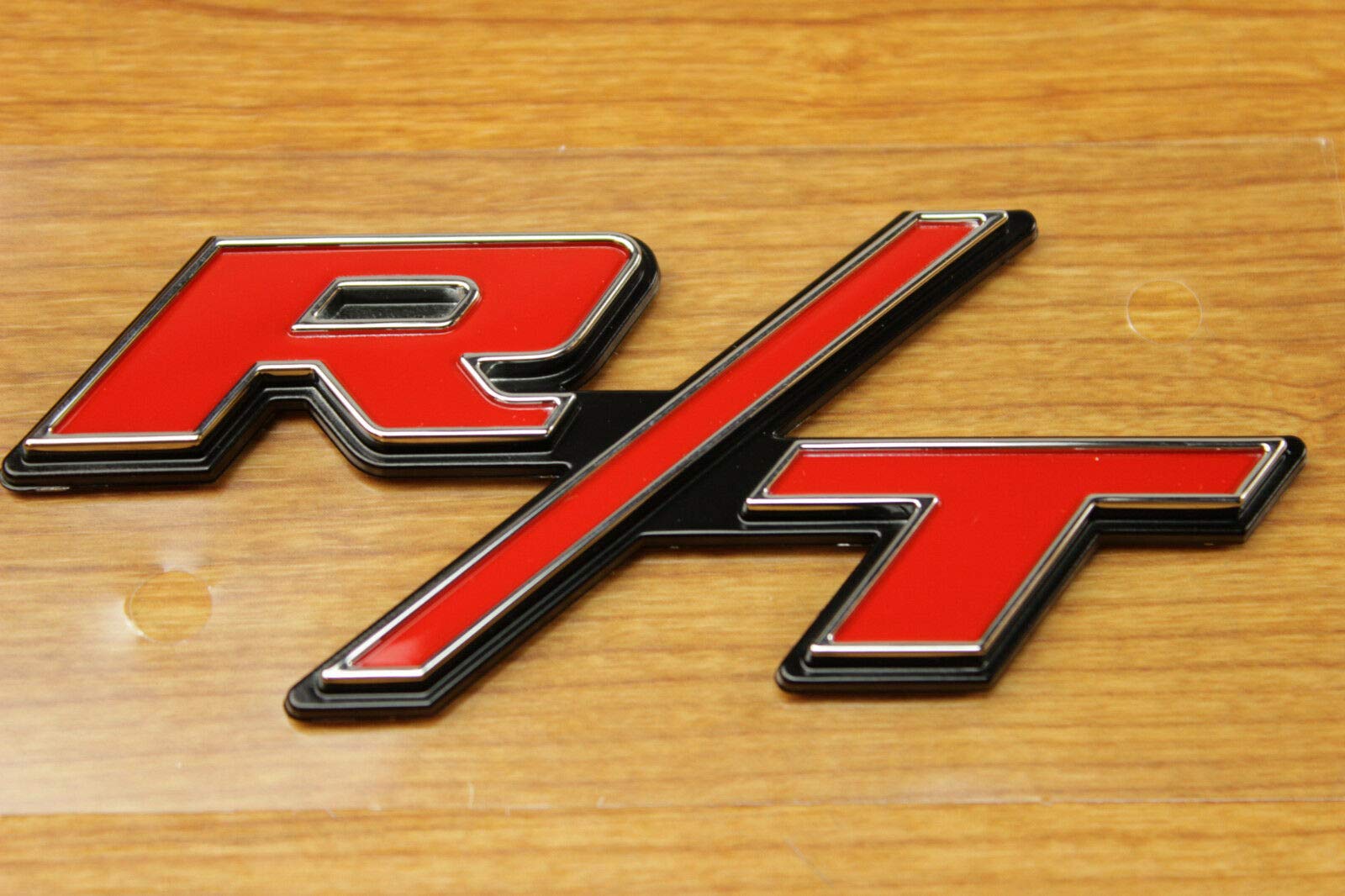 Dodge Jeep Chrysler Ram RT R/T Emblem Logo Set of 2 - OEM Replacement for Charger Challenger 300 - Perfect for Car Enthusiasts & Custom Upgrades