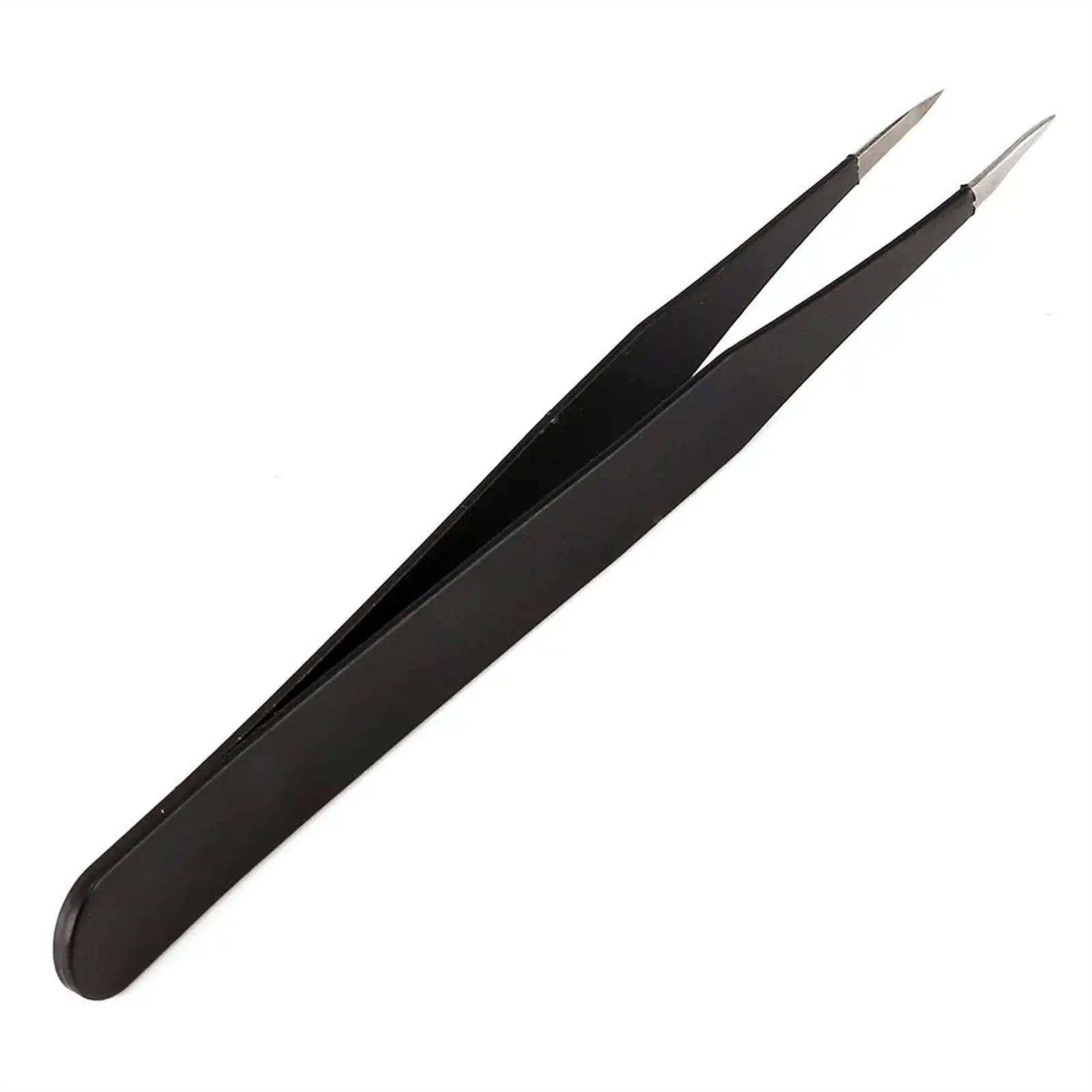 2-Piece Precision Tweezers Set - Ingrown Hair & Blackhead Remover, Eyebrow Shaping & Nail Rhinestone Tool | Perfect for Grooming, Salon Use & DIY Beauty Care