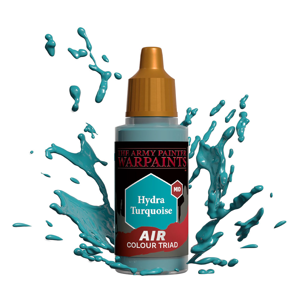 Warpaints Air: Hydra Turquoise - Professional Watercolor Paint Set for Artists & Hobbyists - Perfect for Canvas Painting, Illustration & DIY Crafts