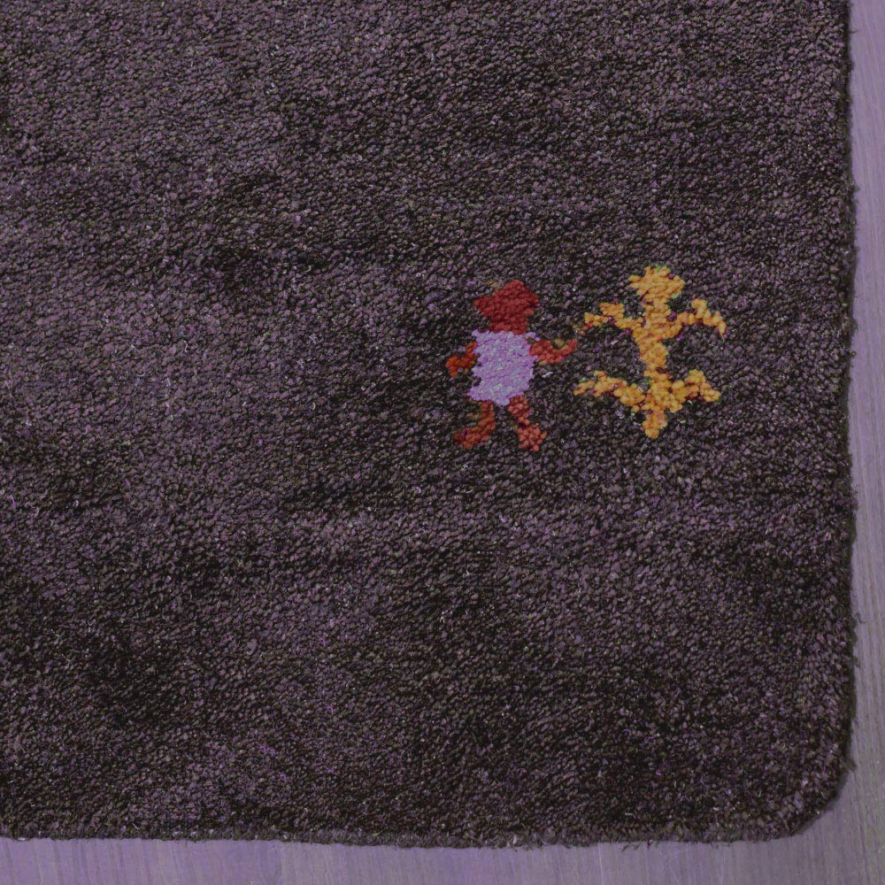 Handmade Craftworks Hand Knotted Wool Rug - Traditional Persian Design for Living Room, Bedroom & Home Decor