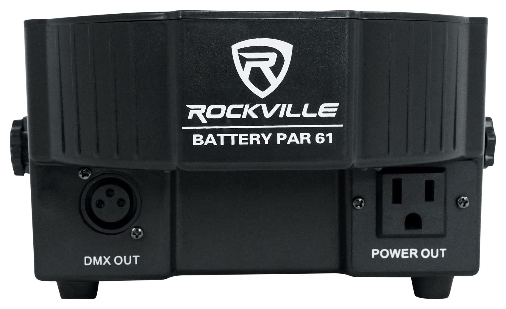 Rockville PAR 61 RGBWA+UV Rechargeable Battery DJ Wash Light with DMX & Remote Control - Perfect for Stage Lighting, Clubs, Weddings, and Live Events