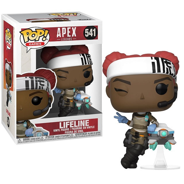 Apex Legends Lifeline Pop! Vinyl Figure #541 - Collectible Gaming Merchandise for Display & Gifts