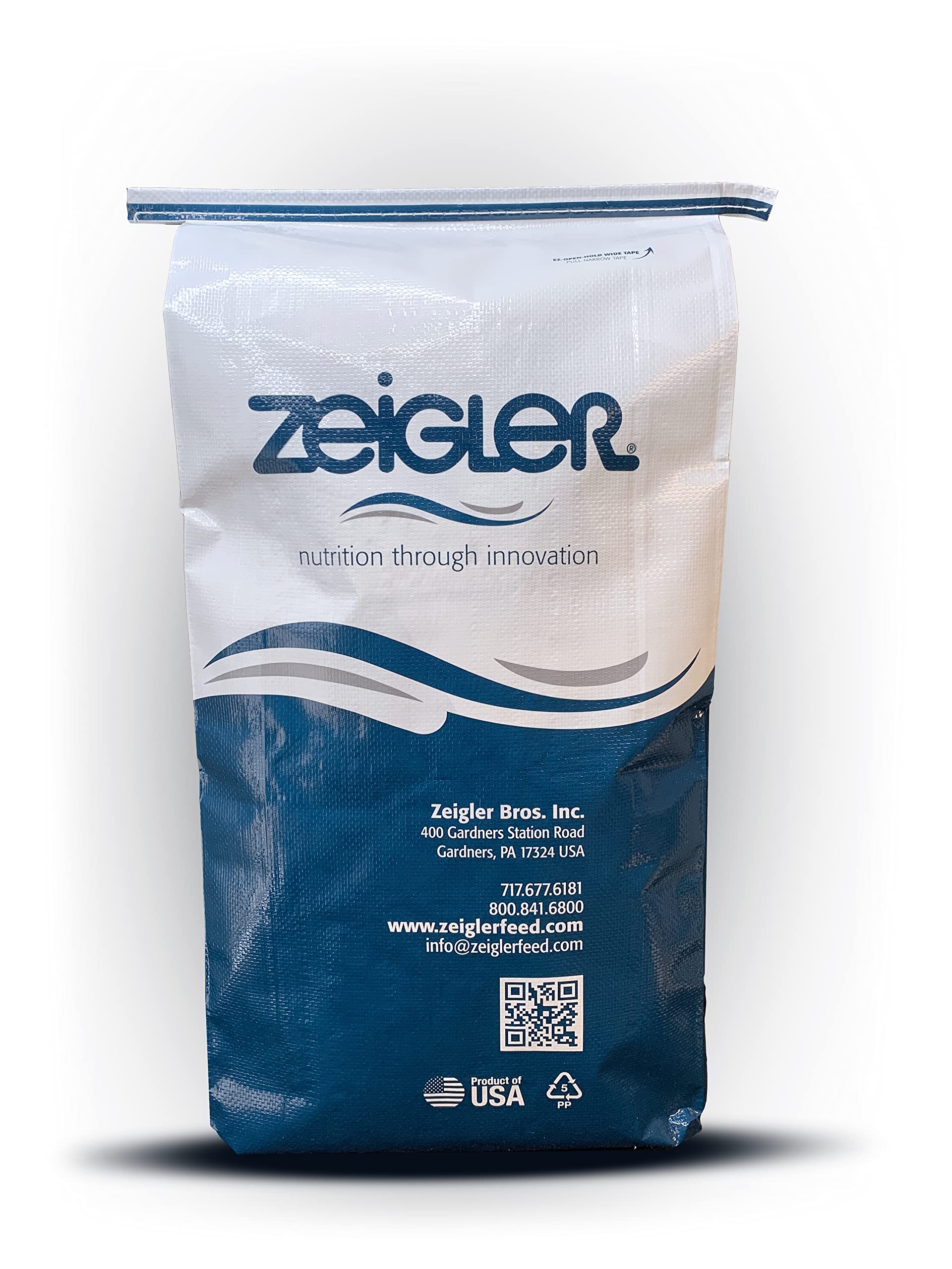 Premium Zeigler Koi & Goldfish Food - 33 LB Bag of 5mm Floating Pellets with Enhanced Color Formula | Fortified with V-Pak & Spirulina | Ideal for Pond, Aquarium & Outdoor Fish Care