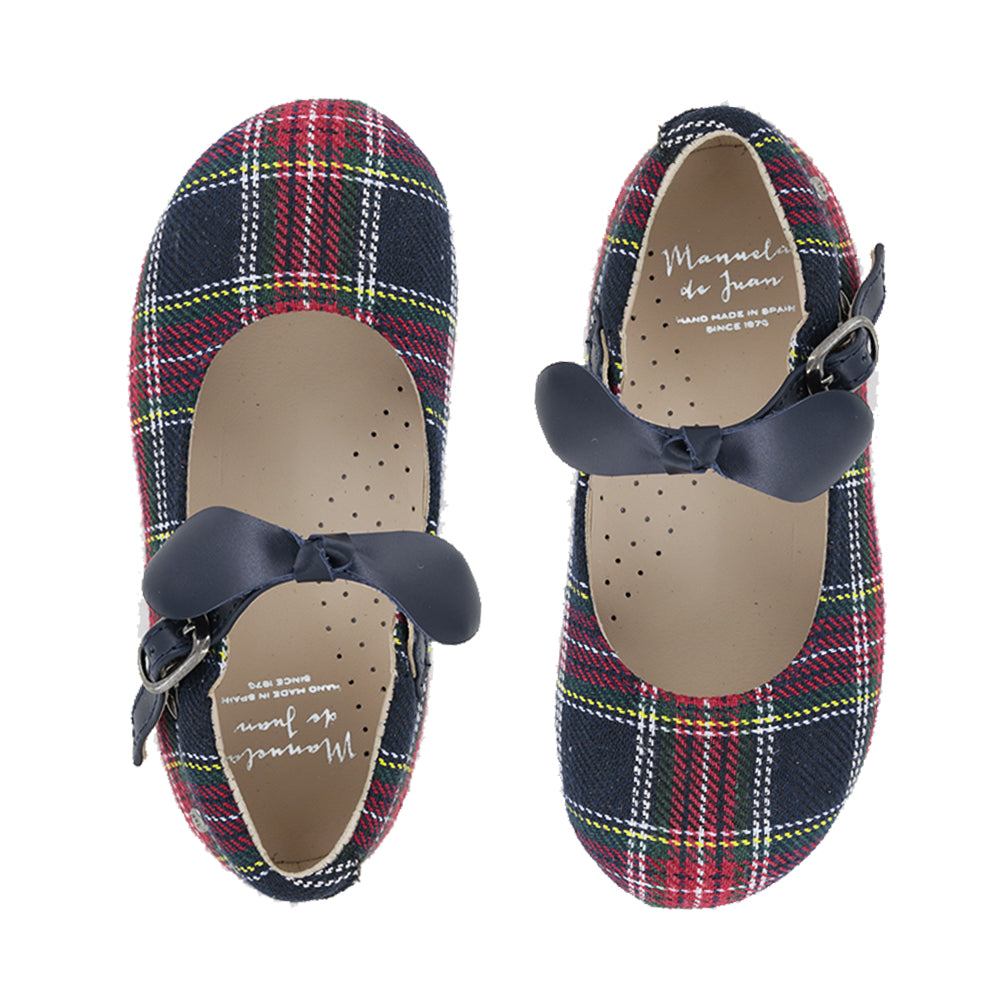 Manuela de Juan Girls' Blabar Mary Jane Shoes - Classic Marine Blue School Shoes for Toddlers & Kids | Perfect for School, Parties & Special Occasions