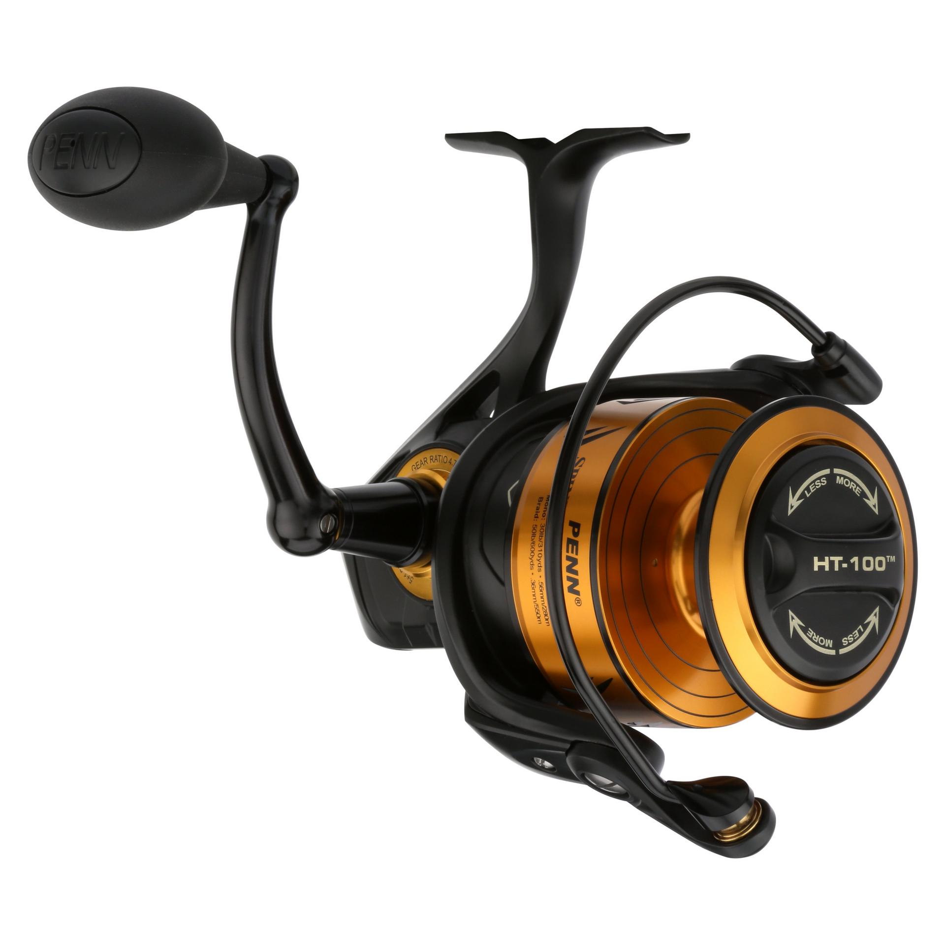 Penn Spinfisher VII Spinning Fishing Reel - Saltwater & Freshwater, 7+1 Shielded Bearings, Waterproof - Perfect for Surf, Pier, and Offshore Fishing