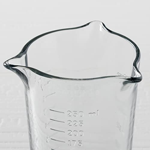 Anchor Hocking 8 oz Triple Pour Measuring Cup - Clear Glass, Precise Measurements for Baking, Cooking & Mixing - Perfect for Kitchen, Recipes & DIY Projects - Set of 1