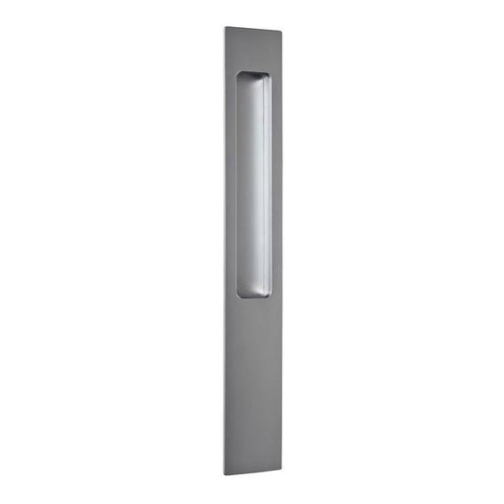 HB 668 Flush Pull - Premium Stainless Steel Cabinet Door Handle for Kitchen & Bathroom - Easy Installation & Modern Design - Perfect for Home Renovation and DIY Projects