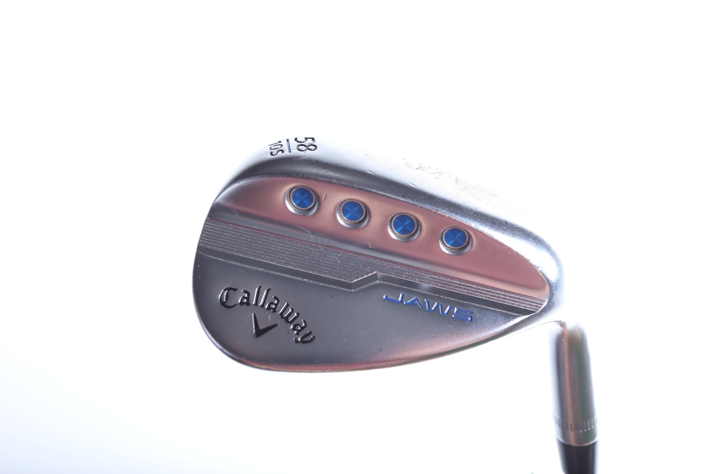 Used Callaway MD5 JAWS Chrome Lob Wedge - Right Handed 58° Stiff Flex Golf Club for Short Game & Bunker Shots