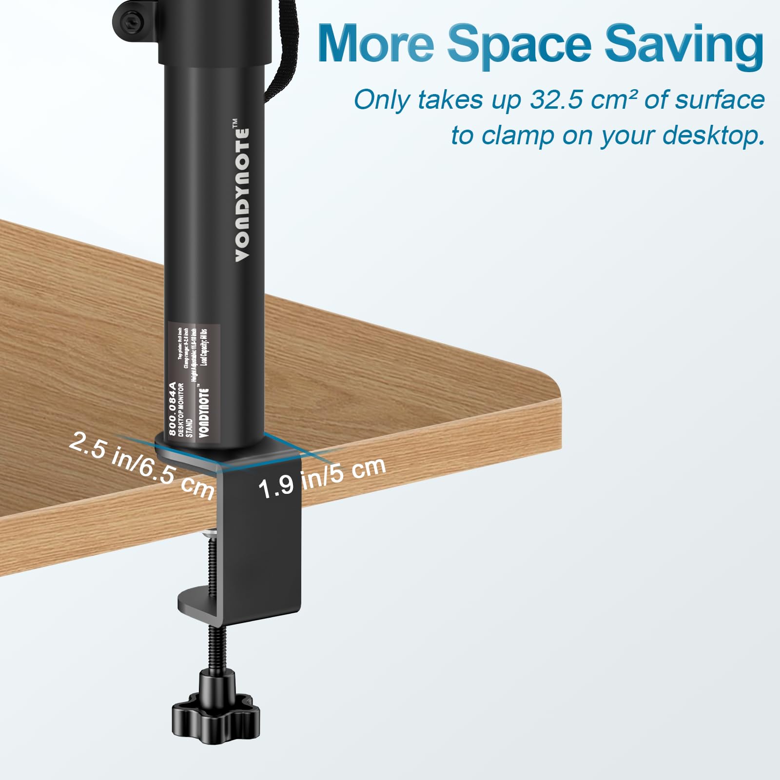 Premium Studio Monitor Stands Set of 2 - Adjustable Height 12