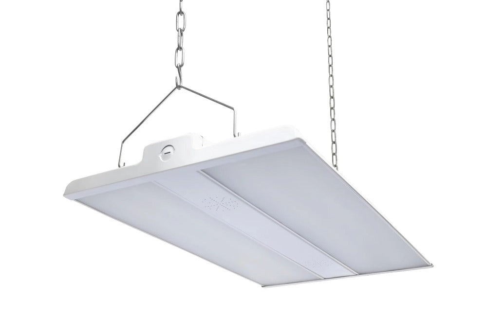 Konlite 300W 4FT Linear LED High Bay Light - 42000 Lumens, 5000K Daylight White, 120-277V, 1000W Equivalent - Perfect for Warehouses, Factories, and Commercial Spaces