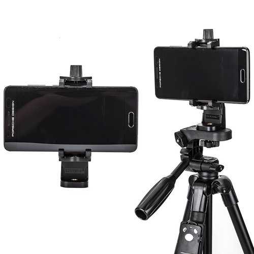 Bakeey™ 360° Rotatable Stretchable Phone Tripod Mount Clip - Compatible with iPhone, Xiaomi & Smartphones - Perfect for Vlogging, Live Streaming & Hands-Free Video Calls