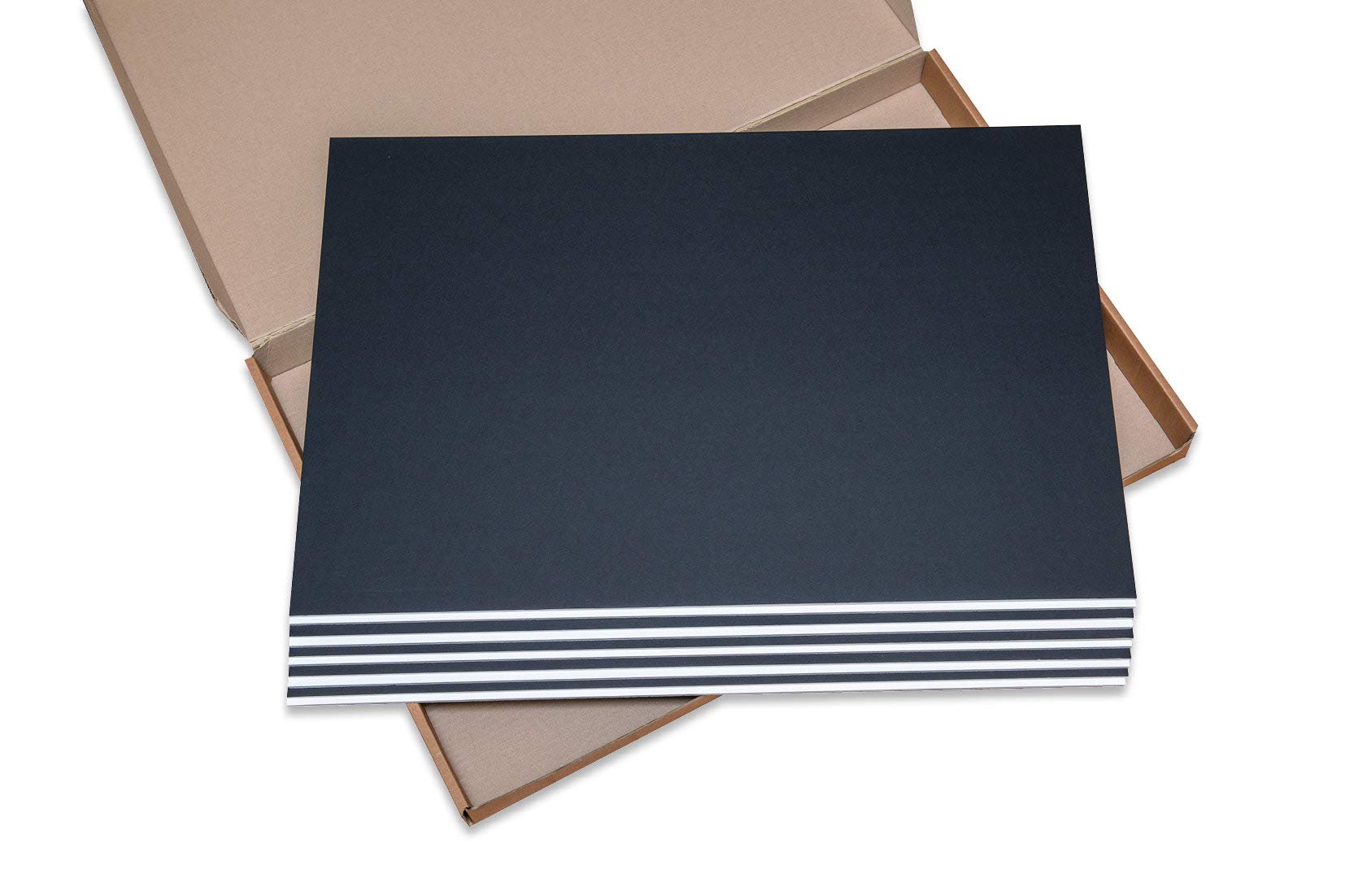 Premium Black & White Foam Boards 30x40 Inches (10-Pack) - 3/16