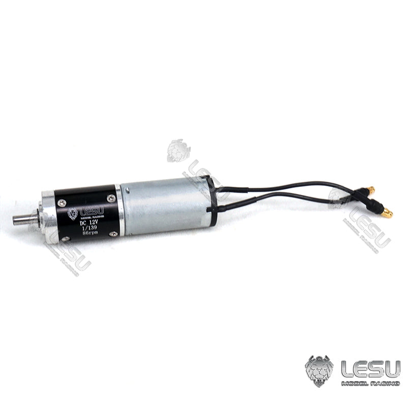 1/14 LESU 374 RC Hydraulic Excavator Model Parts - Decal Bucket Crusher Tracks Reduction Motor Hammer for Remote Control Construction Toy | DIY Repair & Replacement Accessories for RC Construction Vehicle Enthusiasts