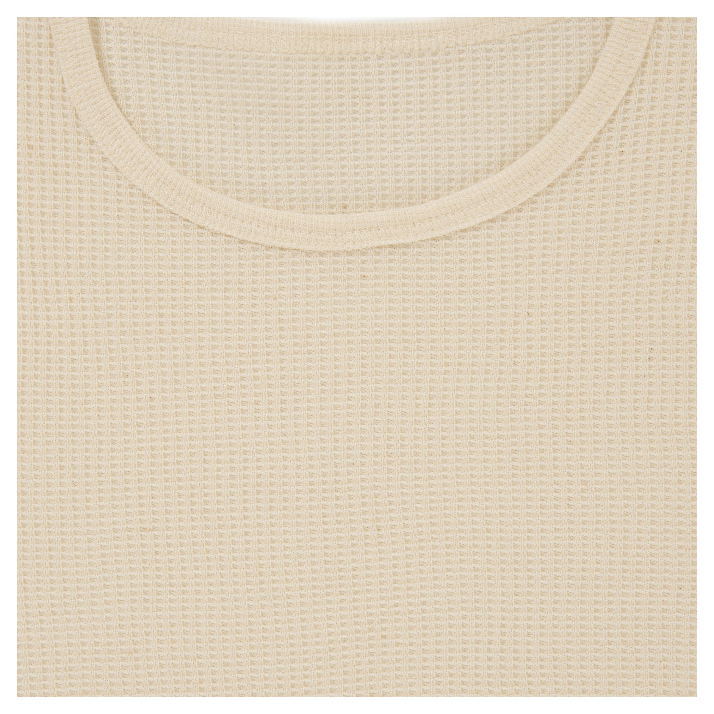 Fruit of the Loom Girls' Premium 2-Pack Thermal Waffle Crew Top - Warm Long Sleeve Shirts for Winter, School & Outdoor Activities