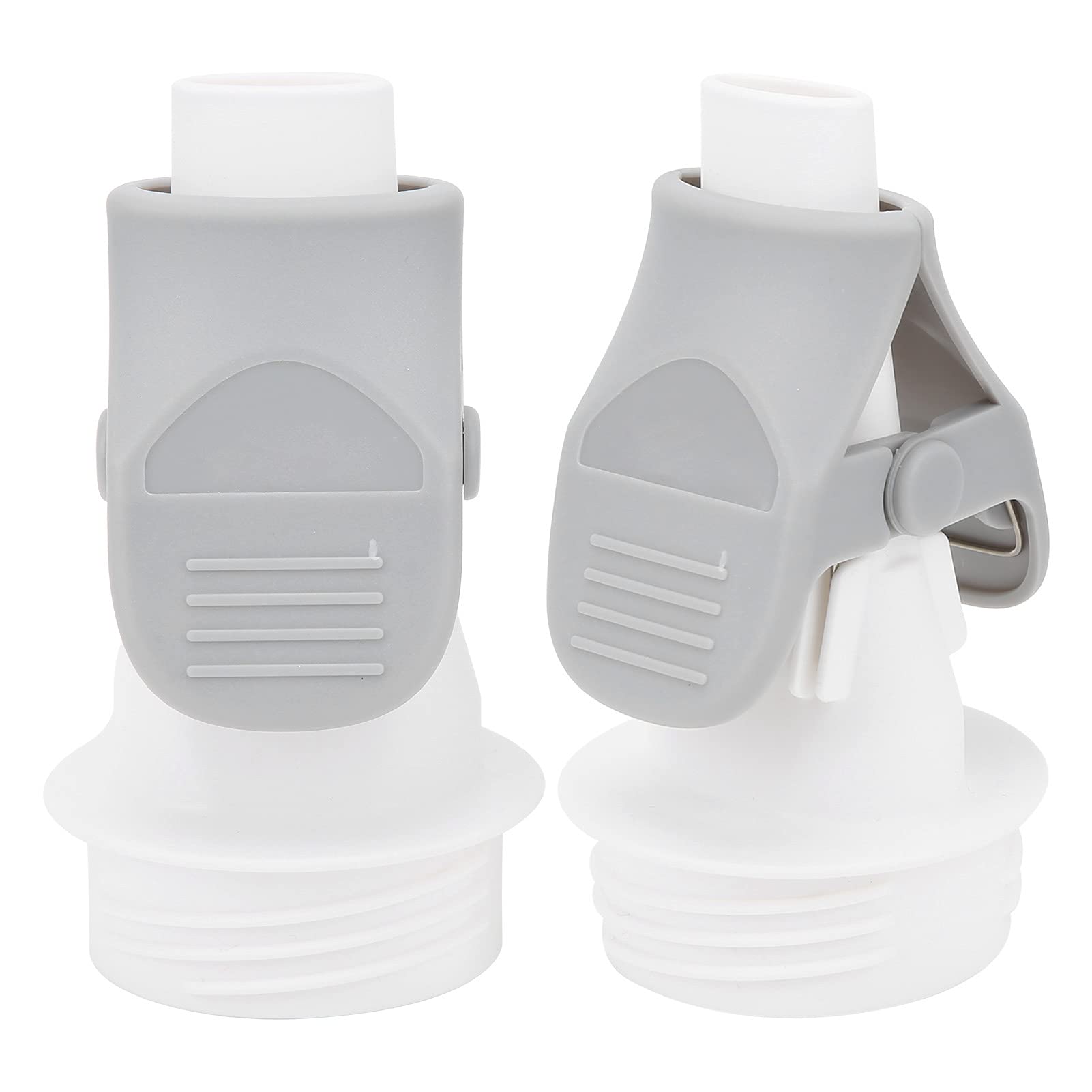 Reusable Breastmilk Storage Bag Adapter - Washable Plastic Adapter for Breastmilk Bags | Perfect for Home Use & Baby Feeding Convenience