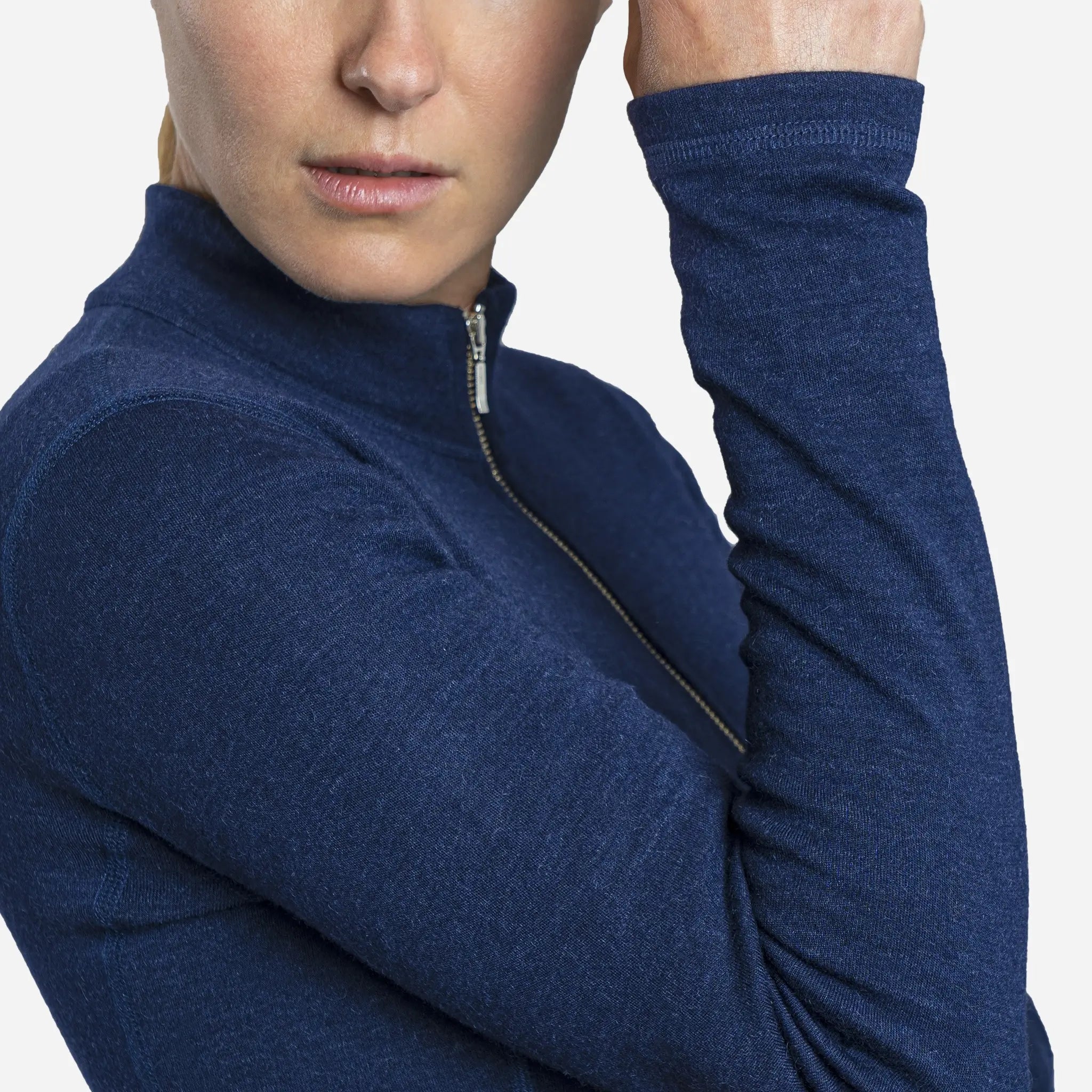 Women's Alpaca Wool Jacket - 420 Midweight Full Zip Fleece Coat for Outdoor Hiking & Winter Travel