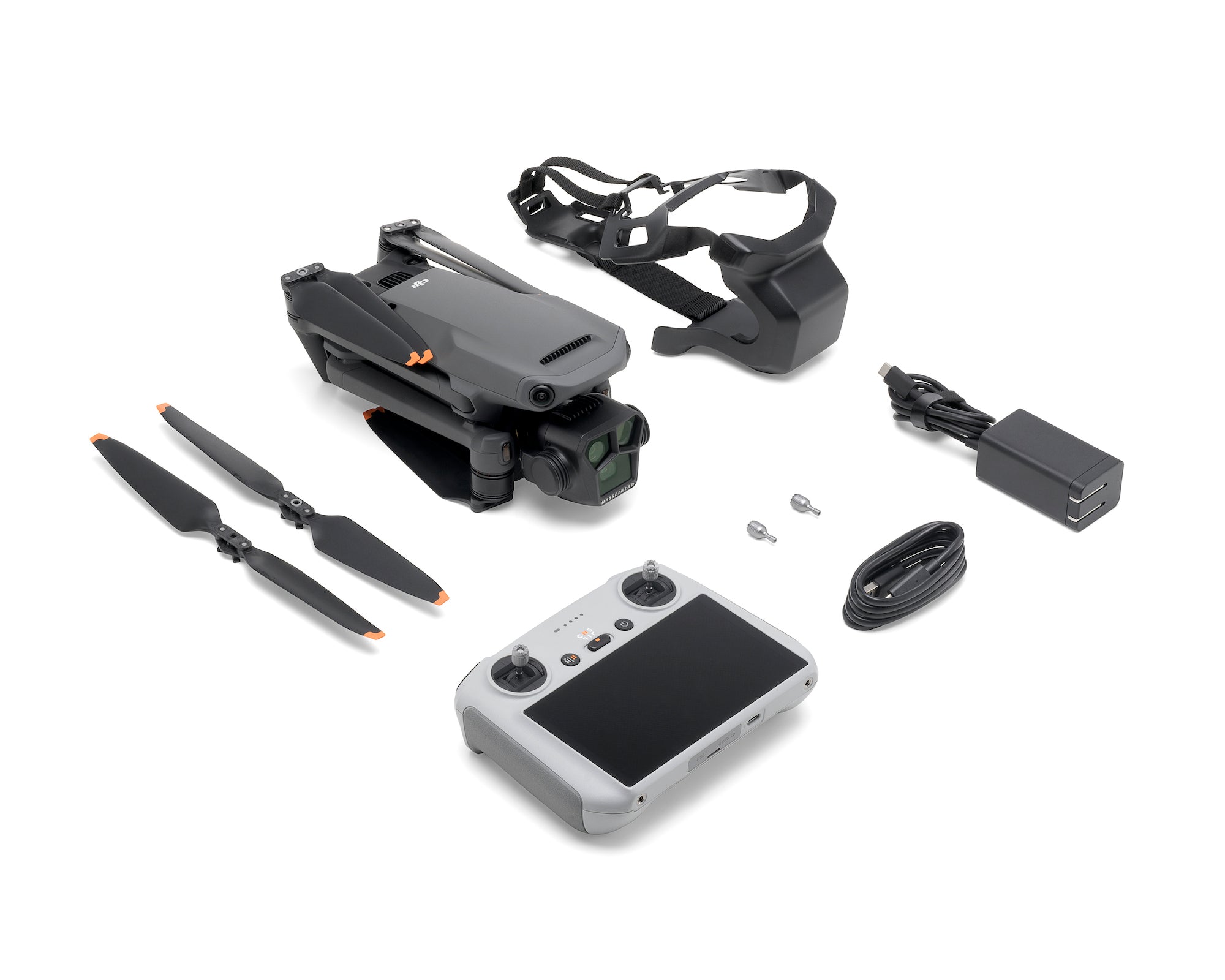 DJI Mavic 3 Pro Drone with RC Remote Controller - 4K Camera, 46 Mins Flight Time, Omnidirectional Obstacle Sensing - Perfect for Aerial Photography, Travel Vlogging & Outdoor Adventures