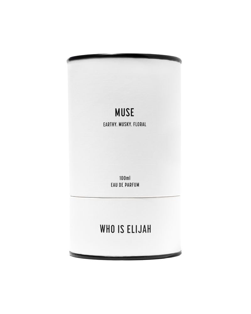 Muse Unisex Perfume for Men & Women - Floral Musky Eau de Parfum with Jasmine, Ambroxan, Woody Amber & Garwood Notes - 3.4 Fl Oz Cologne Gift Set for Her & Him - Perfect for Date Night, Office Wear & Special Occasions