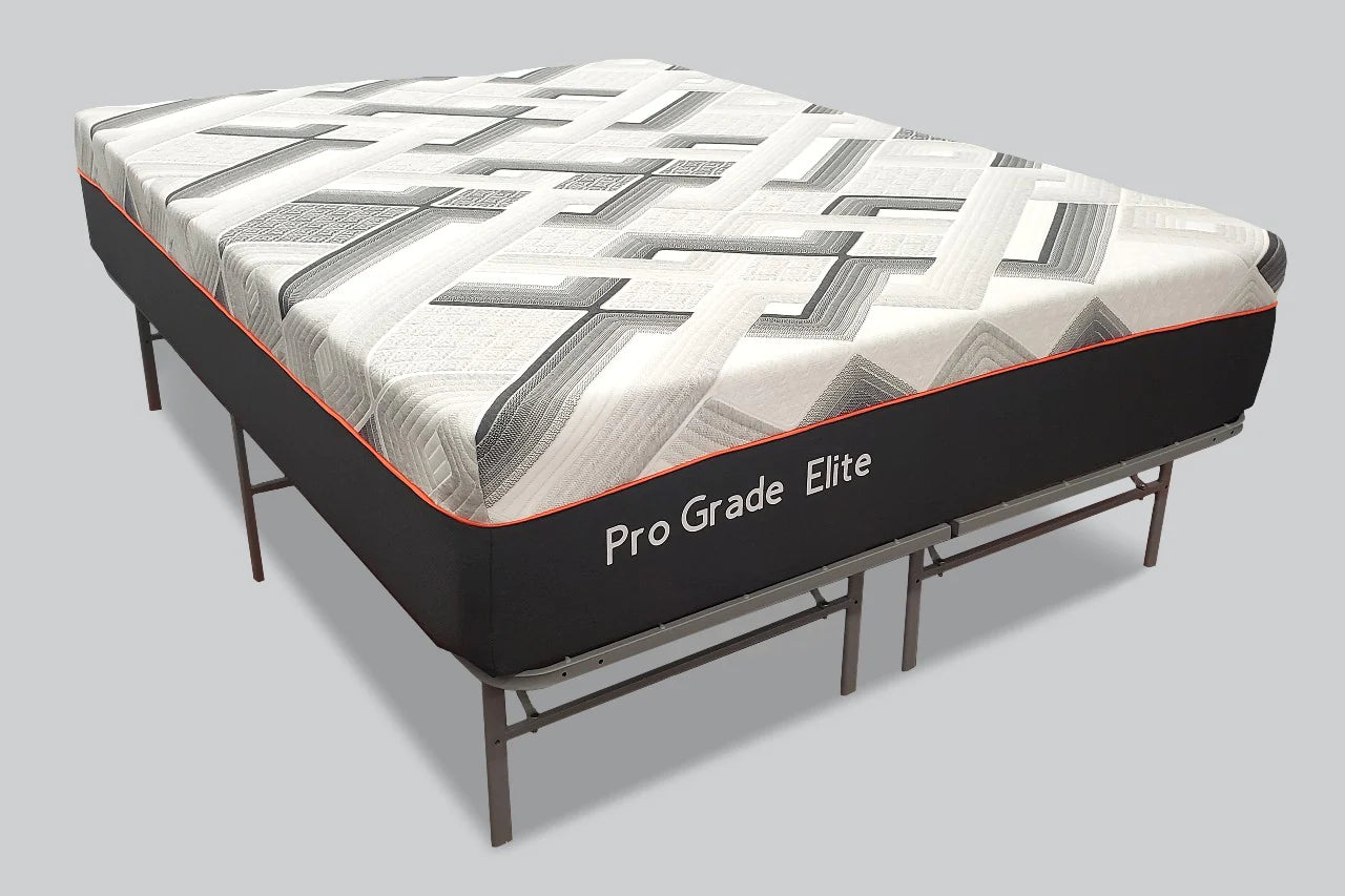 Premium Pro Grade Elite FS Firm Mattress - Queen Size, Orthopedic Support for Back Pain Relief - Perfect for Master Bedroom, Guest Room & Dorm Use