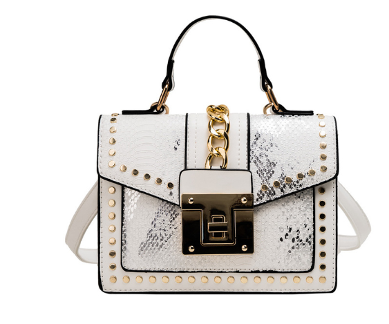 Stylish Genuine Alligator Leather Women's Shoulder Bag - Elegant Designer Handbag for Work, Travel & Everyday Use