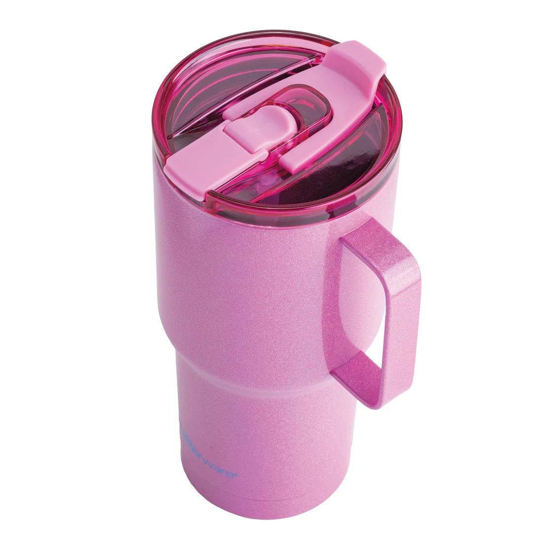 Insulated Pink Stainless Steel Tumbler with Lid - 20oz Leakproof Travel Mug for Hot & Cold Drinks - Perfect for Office, Gym, Hiking and Commuting