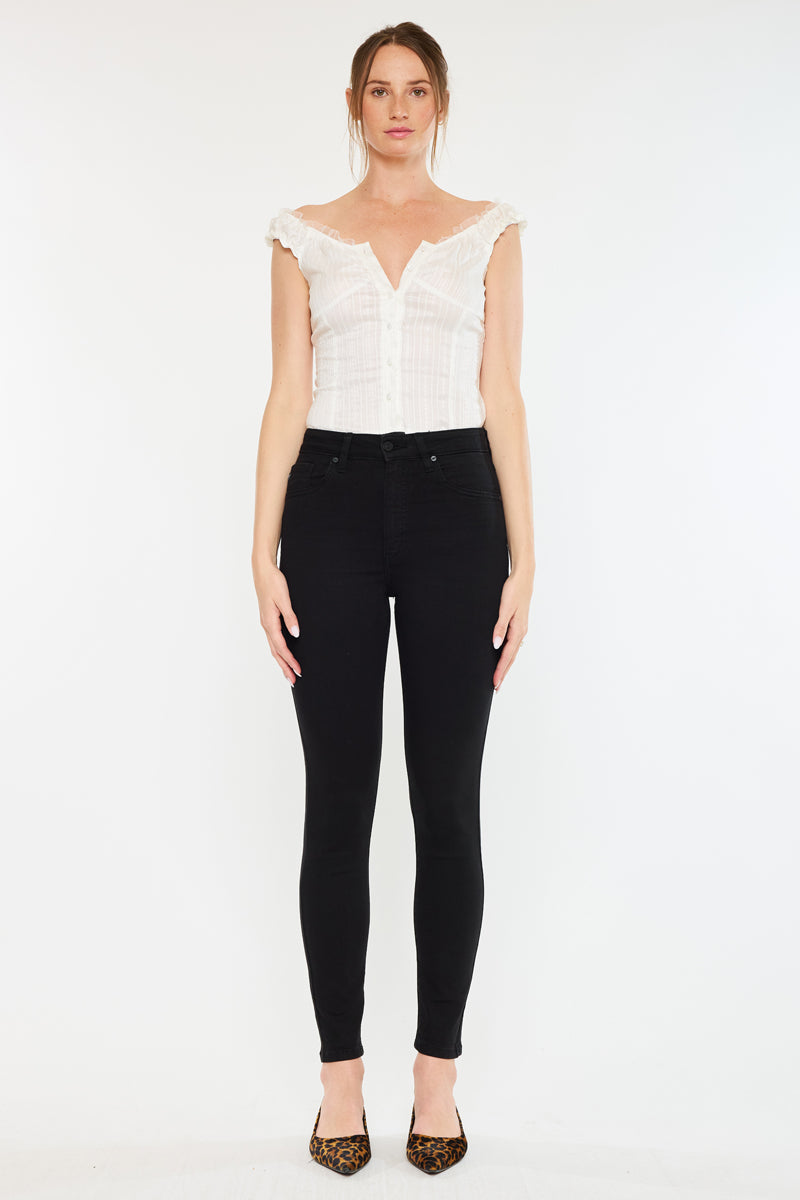 Aurelia High Rise Super Skinny Jeans for Women - Stretch Denim Pants, Slim Fit, Comfortable & Flattering - Perfect for Casual Wear, Night Out, and Everyday Fashion