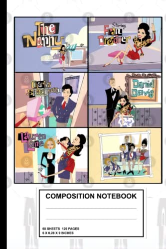 The Nanny Notebook by Fran Drescher - College Ruled Composition Notebook, 120 Pages, 6x9 Inches - Perfect for School, Office & Gift Giving