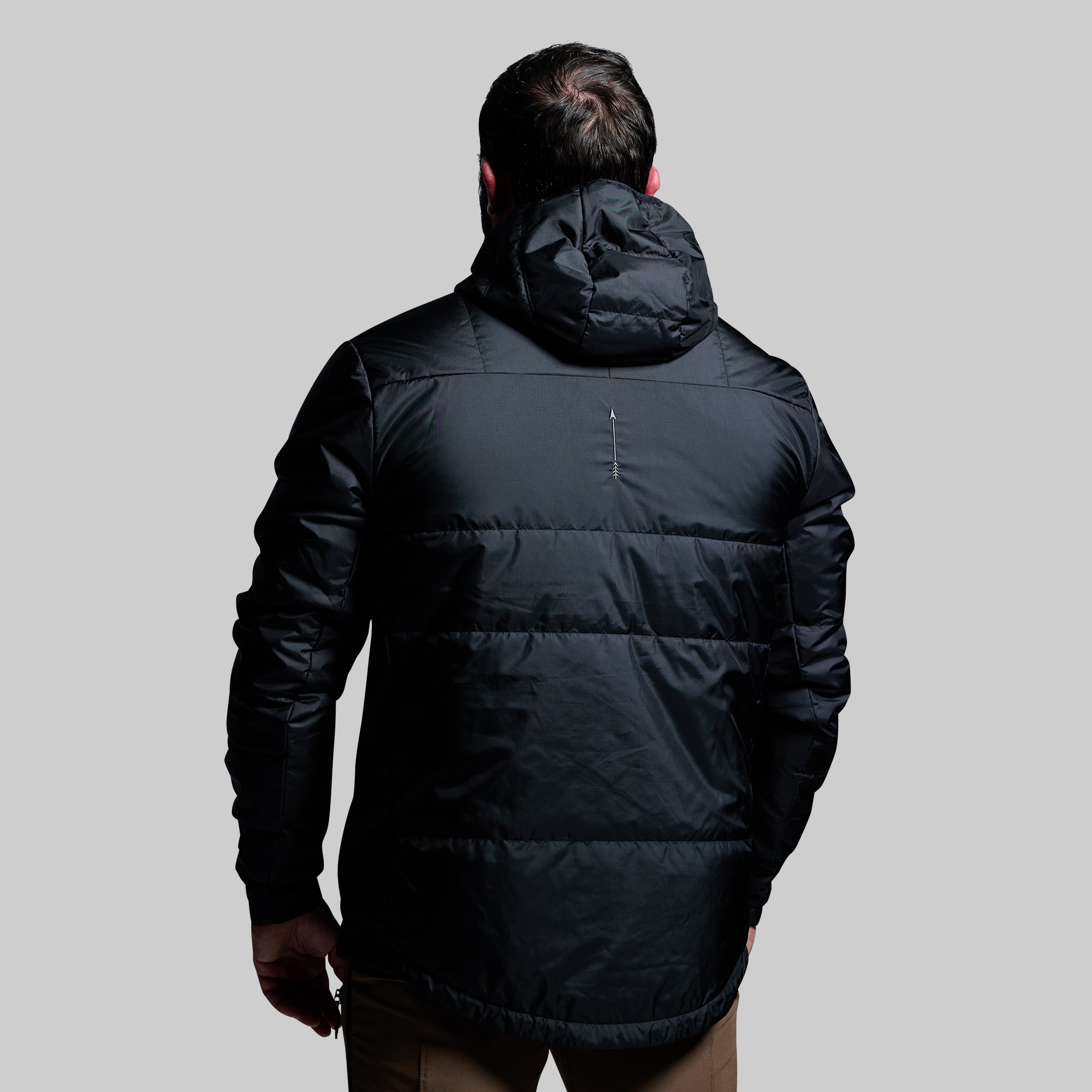Men's Tundra Jacket Light 2.0 - Waterproof Windbreaker for Outdoor Activities | Hiking, Camping & Winter Sports (Black)