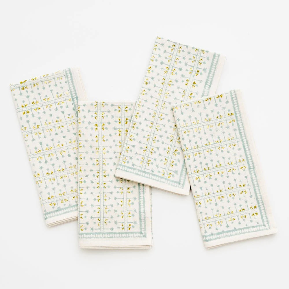 India Hicks Palm Avenue Seafoam Collection - Tropical Home Decor, Coastal Living Accessories for Beach House & Vacation Home Style