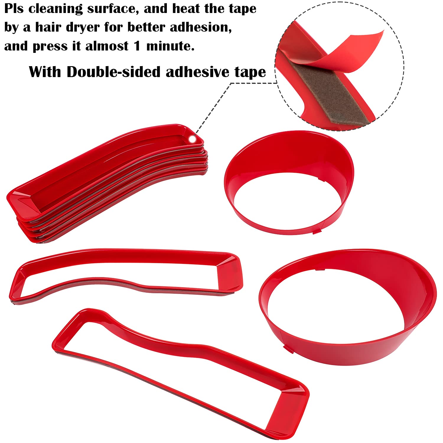 Jeep Wrangler JL Sport/Sahara 2018-2023 Red Mesh Grille Insert & Headlight Turn Signal Cover - Durable Exterior Accessories for Off-Road Adventure & Custom Styling