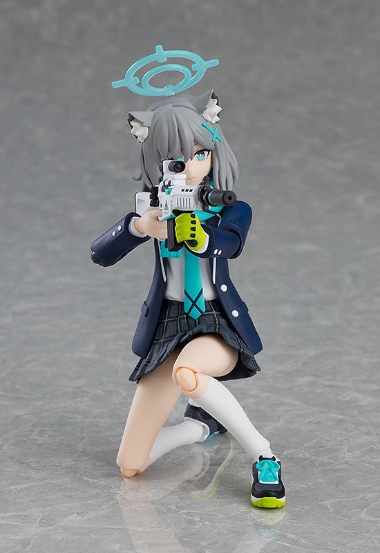 Blue Archive Shiroko Sunaookami Figma #567 Action Figure - Perfect for Anime Collectors, Display, and Cosplay
