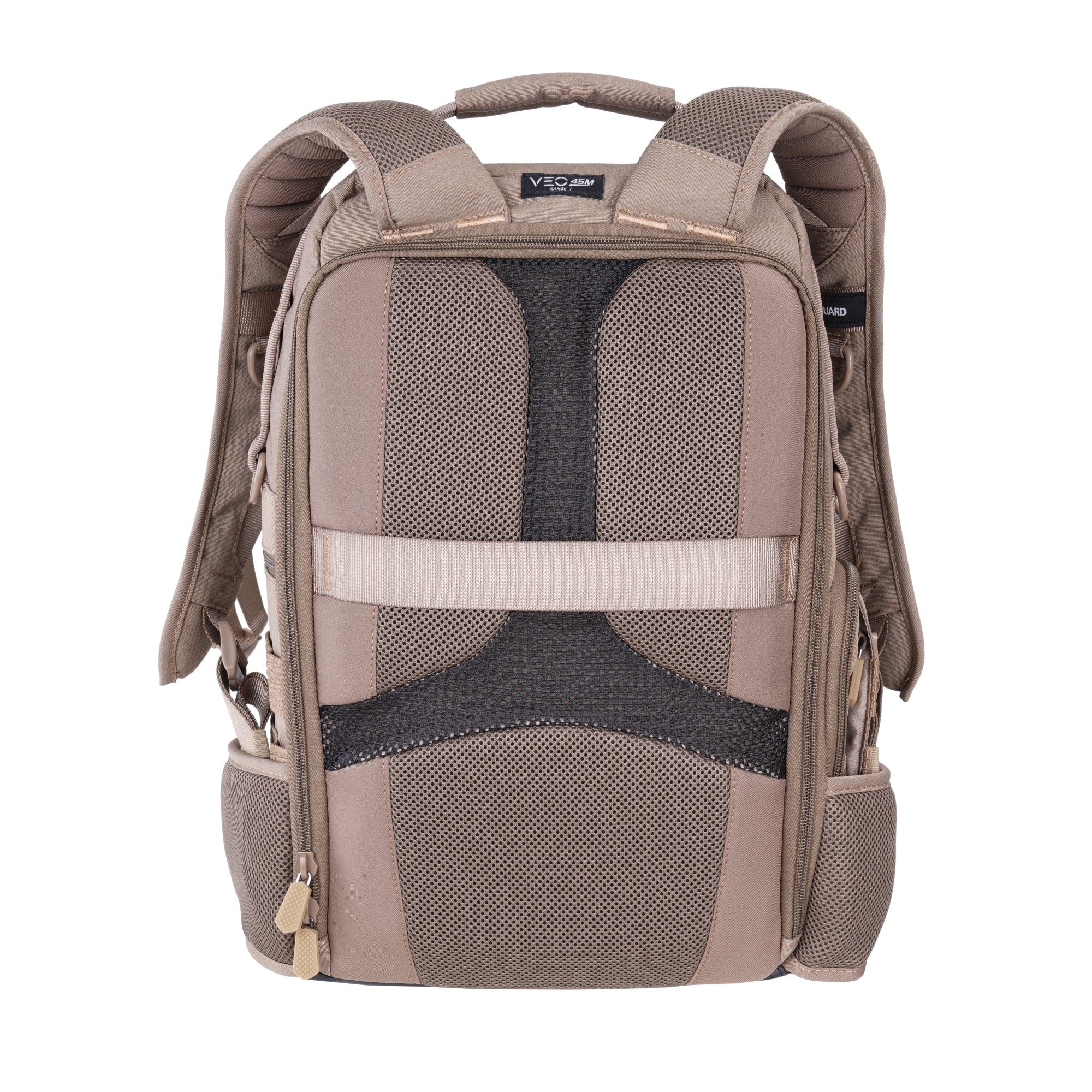 VEO RANGE T 45M BG Waterproof Hiking Backpack - Lightweight Travel Daypack for Outdoor Adventures, Camping & Daily Commute (Beige)