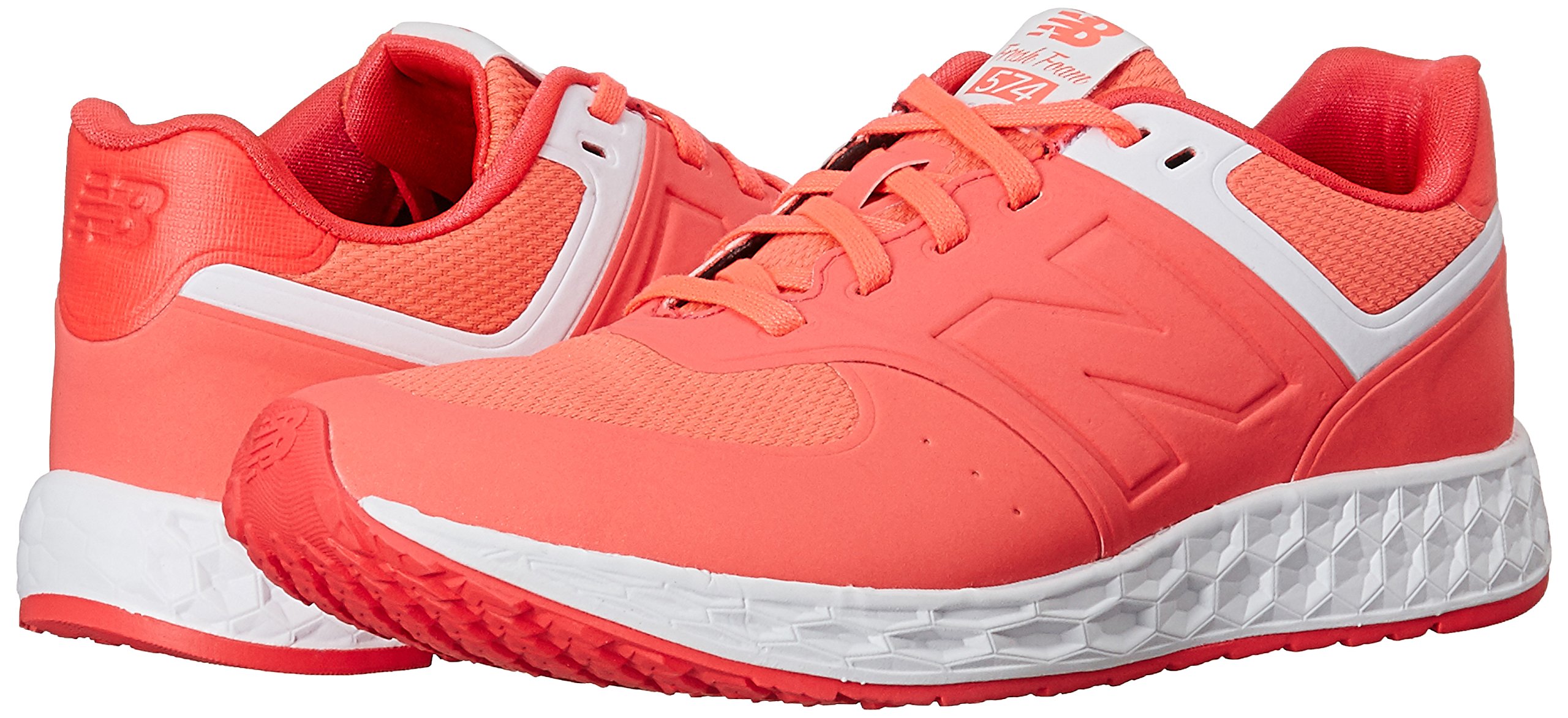 New Balance Women's Fresh Foam 574 Running Shoes - Lightweight Comfort Sneakers for Women, Size 7.5 B(M) US in Pink - Perfect for Jogging, Gym Workouts & Casual Wear