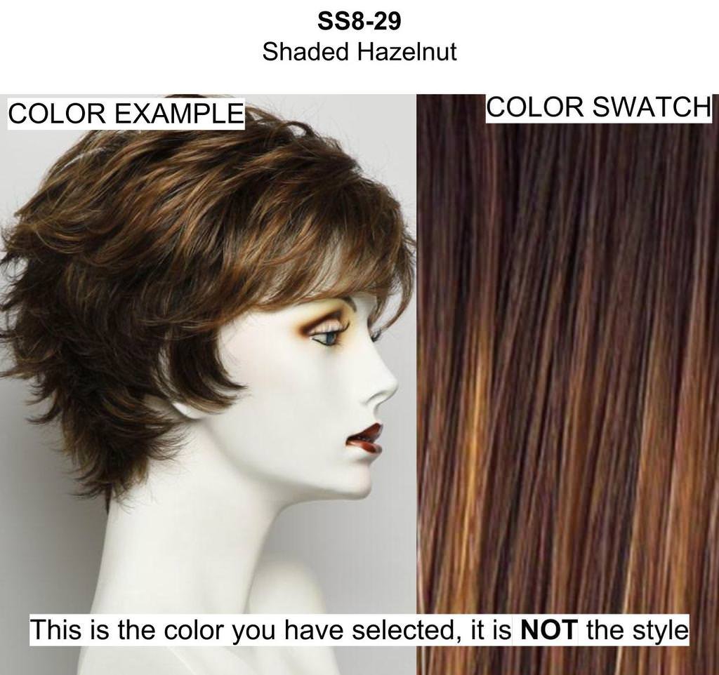 Raquel Welch Tress Wig Bundle - 5 Piece Set with Christy's Wigs Q&A Booklet, Wig Shampoo, Wig Cap & Wide Tooth Comb (Color: SS8_29) | Perfect for Cosplay, Costume Parties & Everyday Hair Styling