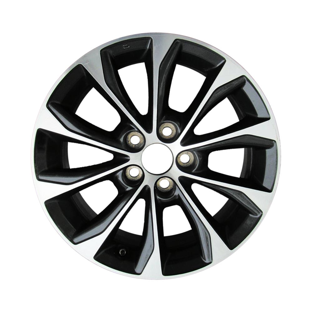 17 Inch Toyota Avalon Wheel Rim ALY75185 2016-2018 Machined OEM Replacement (Part# 4261107100) - Perfect for Car Upgrades & Customization