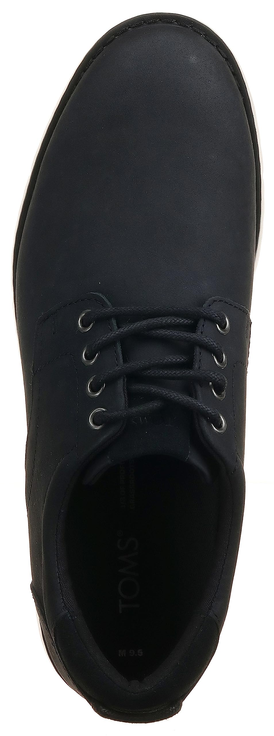 TOMS Navi Oxford Black Denim Shoes for Men - Size 13 D (M) - Comfortable Casual Sneakers for Walking, Work & Everyday Wear