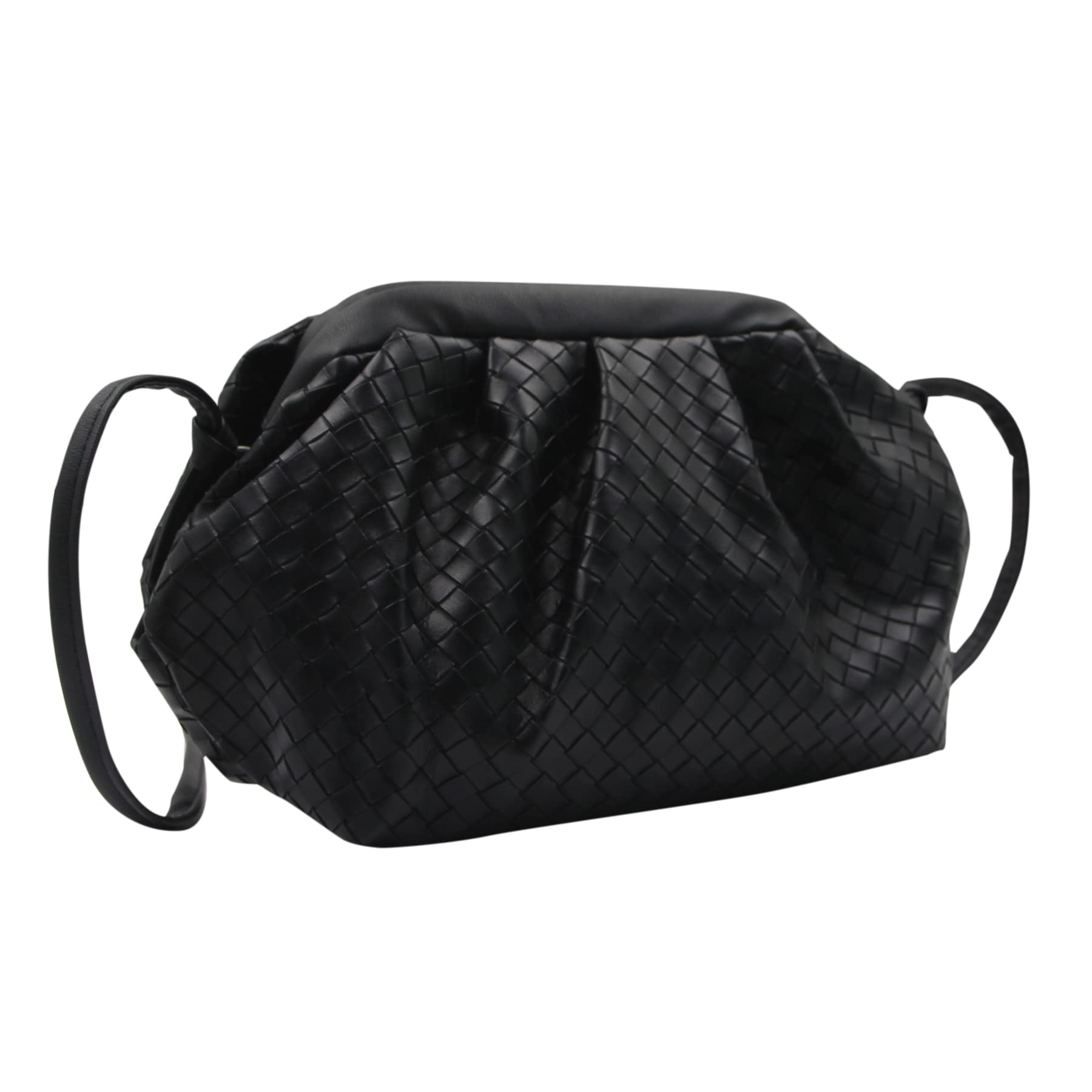 Women's Dumpling Bag - Stylish Crossbody Shoulder Handbag with Ruched Bucket Design | Perfect for Everyday Use, Work, Travel & Casual Outings
