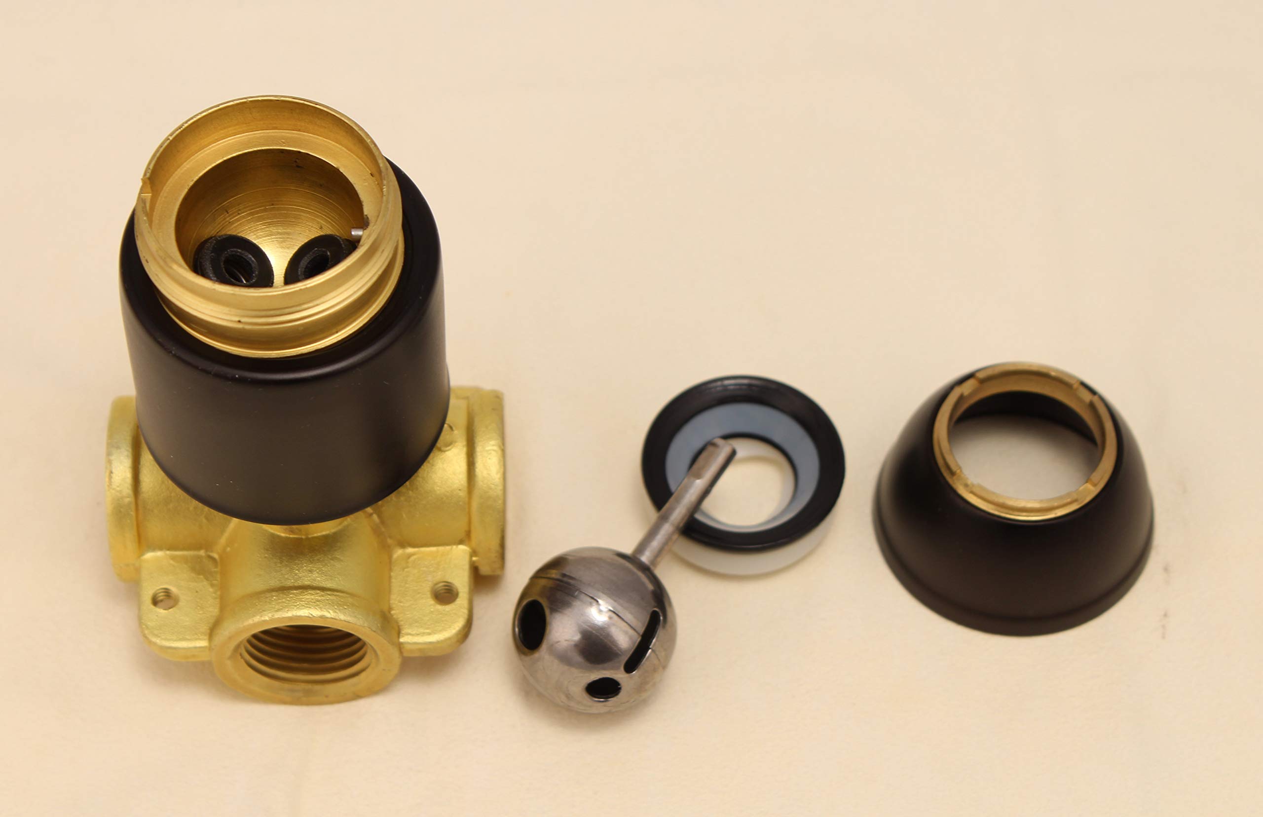 Delta 600 Series Oil Rubbed Bronze Shower Faucet with Washerless Cartridge - High Pressure Bathroom Fixture for Modern Home Renovation & Spa-Like Shower Experience