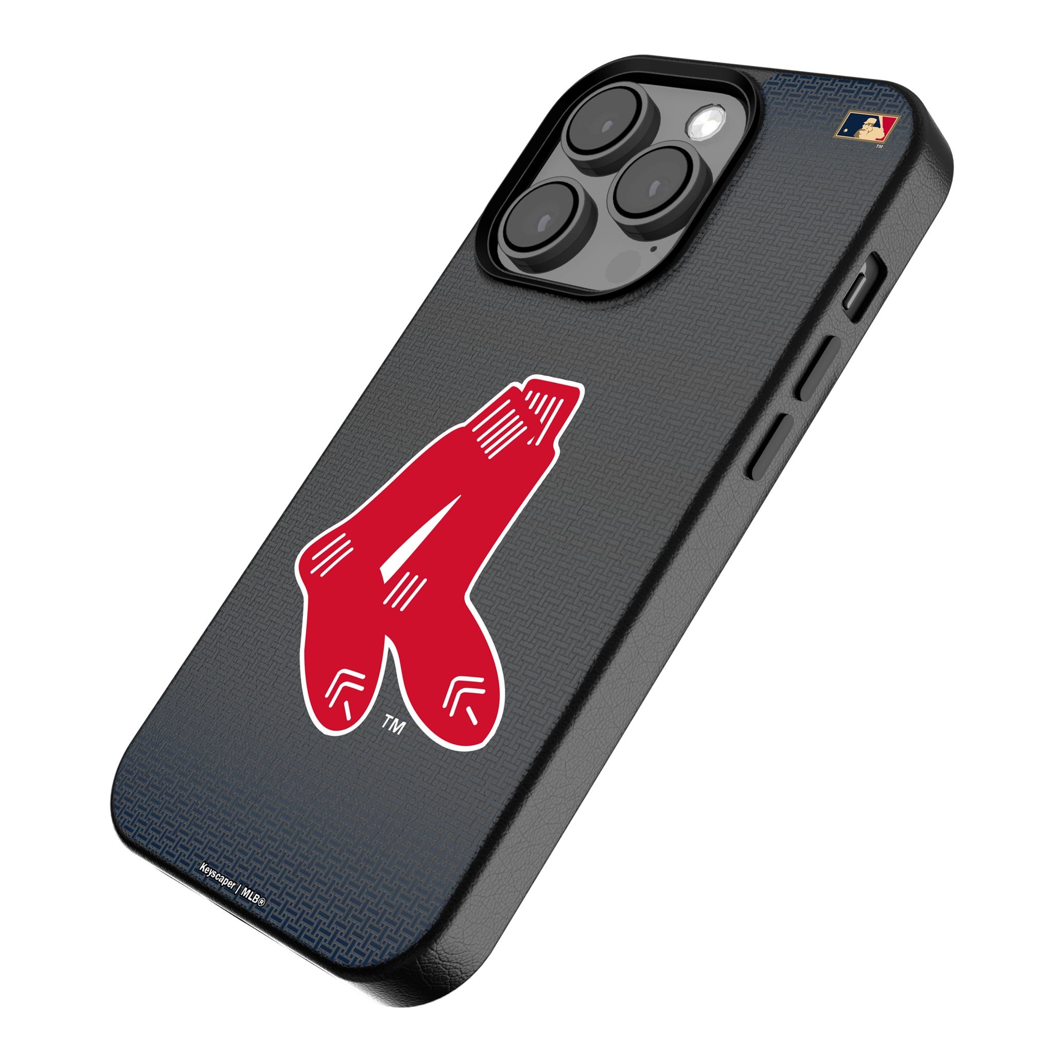Boston Red Sox 1924-1960 Vintage Cooperstown Collection Linen MagSafe Case for iPhone 14/13/12 Pro Max - Perfect for Baseball Fans & Game Day Outfits