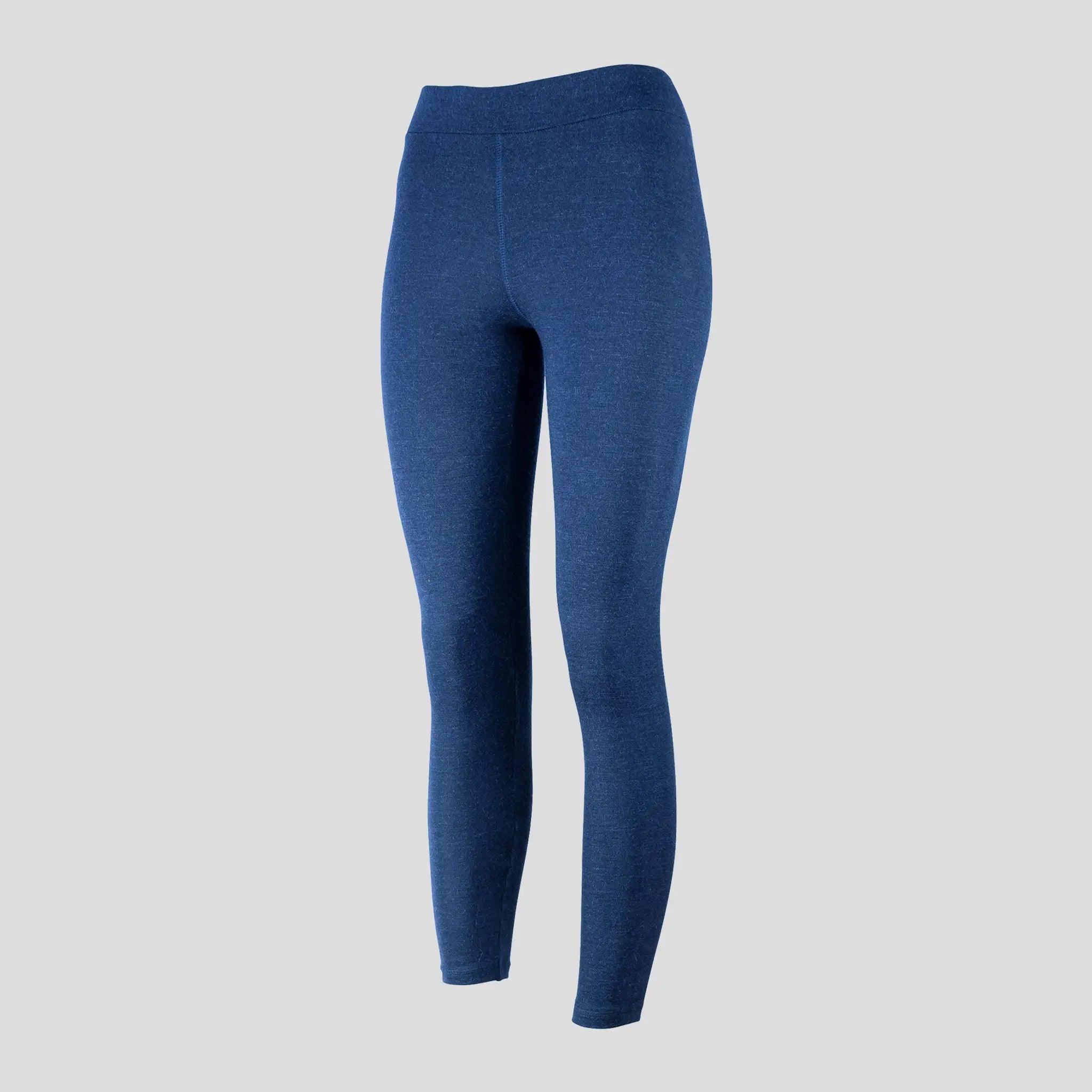 Premium Women's Alpaca Wool Leggings - 300 GSM Lightweight Thermal Base Layer for Yoga, Hiking & Winter Outdoor Activities