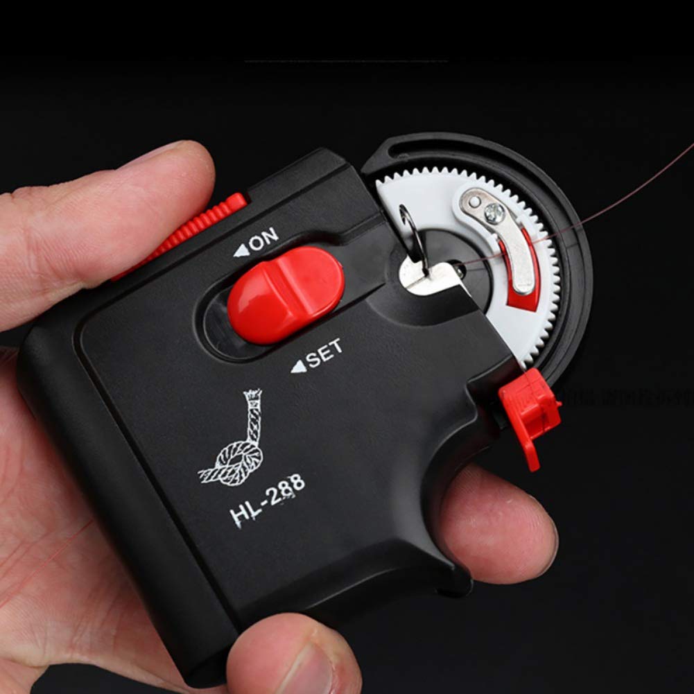 Naiyafly Automatic Fishing Line Winder - Portable Electric Battery Powered Hook & Line Winder for Freshwater & Saltwater Fishing - Perfect for Boat, Shore & Ice Fishing Adventures