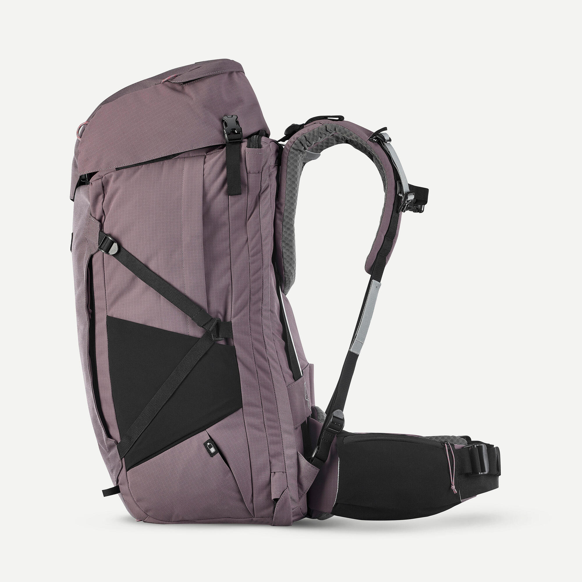 Forclaz Women's Travel 900 60+6L Hiking Backpack - Lightweight Waterproof Backpacking Pack for Outdoor Adventures & Travel