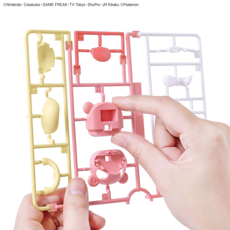 Bandai Quick Model #15 Pokemon Slowpoke / Ramoloss Model Kit – Easy Snap-Together Plastic Model for Collectors & Fans – Perfect for Display, Gifts & DIY Projects