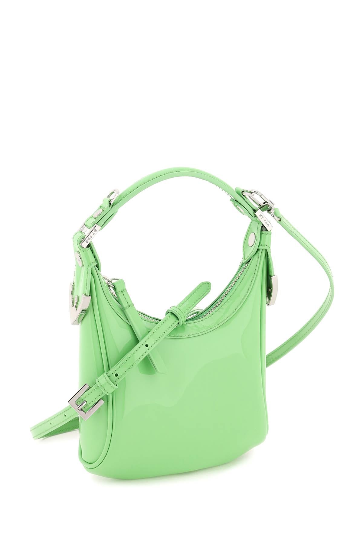 By Far Patent Leather 'Cosmo' Bag - Stylish Vegan Leather Shoulder Bag for Women, Perfect for Work, Parties & Evening Events